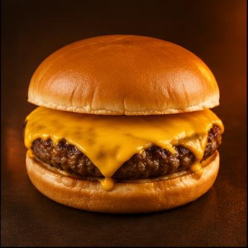 X-Burguer com carne e queijo